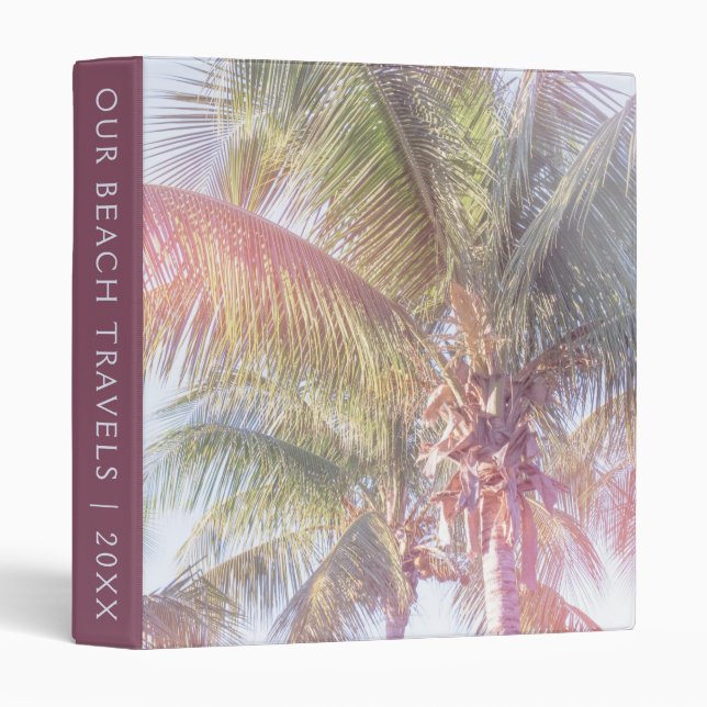 Dream Palm Tree Binder (Front/Spine)