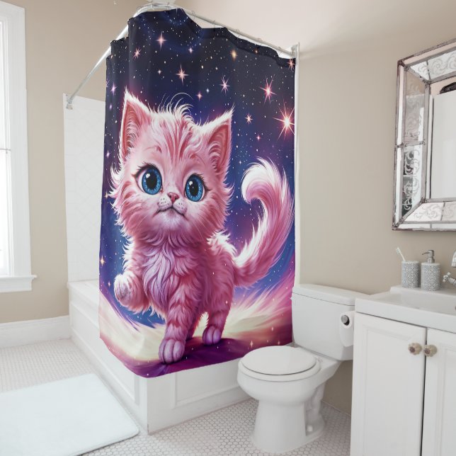 Dream pink kitten pets nursery unique design (In Situ)