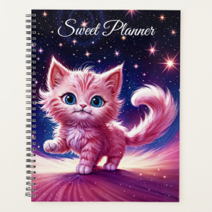 Dream pink kitten pets nursery unique design planner