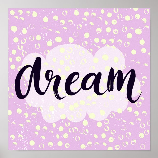 Dream Pink Poster (Front)