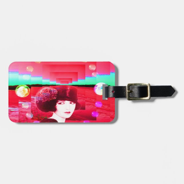 Dream Planet Luggage Tag (Front Horizontal)