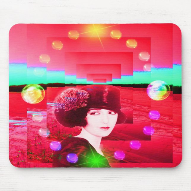 Dream Planet Mouse Pad (Front)