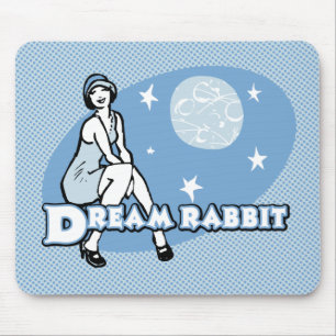 Dream Rabbit Mouse Pad