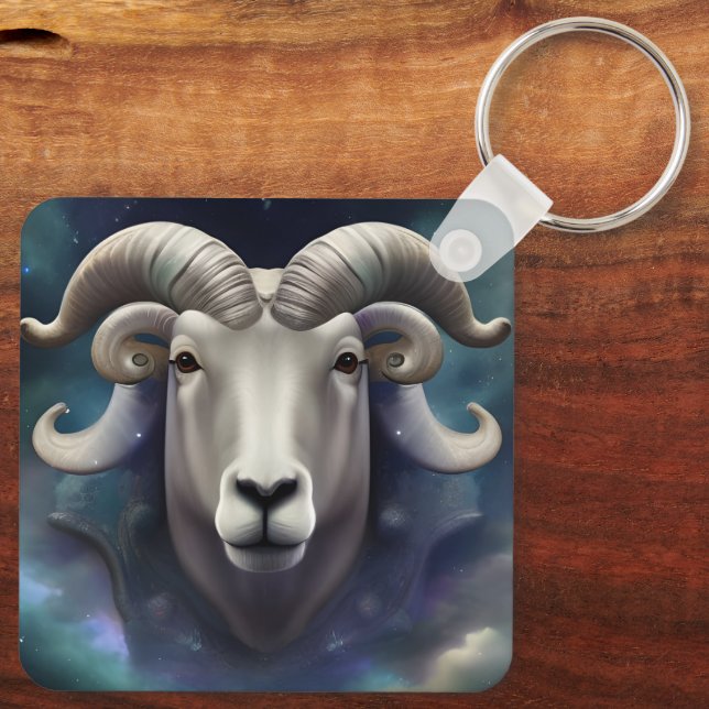 Dream Ram Keychain (Back)