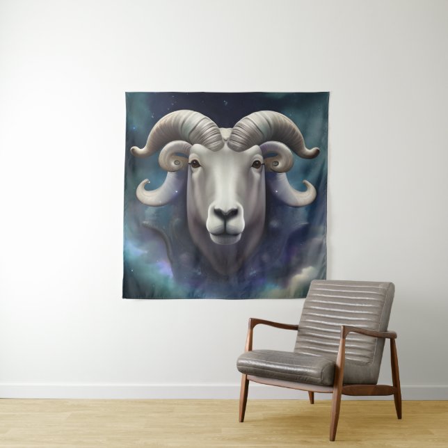 Dream Ram Tapestry (In Situ)