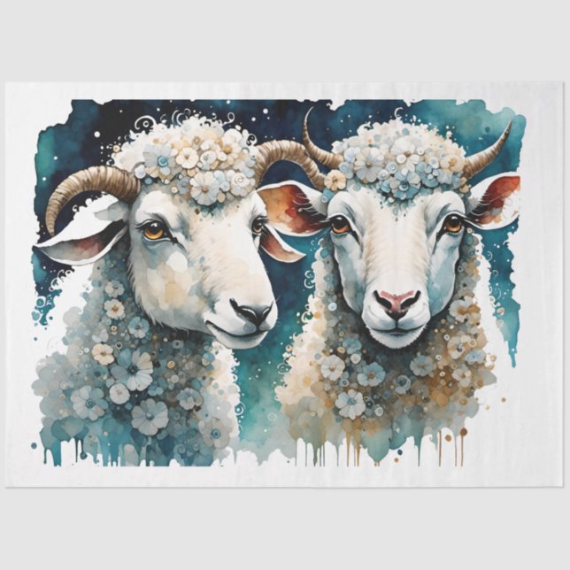 Dream Sheep Tissue Paper (Front)