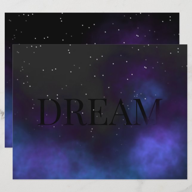 Dream Space Nebula (Front/Back)