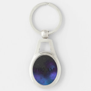 Dream Space Nebula Keychain