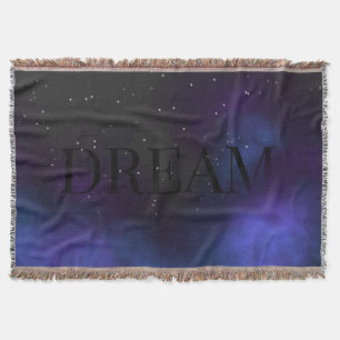 Dream Space Nebula Throw Blanket