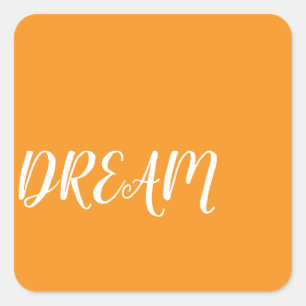 Dream square sticker