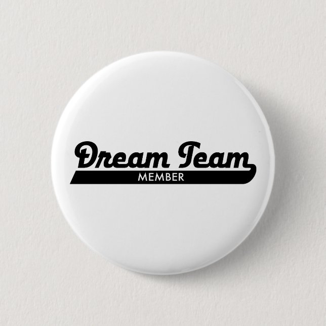 dream team 2 inch round button (Front)