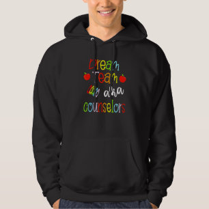 Dream Team Aka School Counsellors Cute Crayon Educ Hoodie