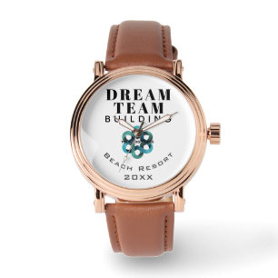 Dream Team Building Company Logo Employee Watch