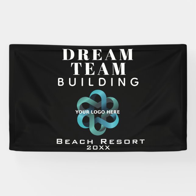 Dream Team Building Dream Company Logo Banner (Horizontal)