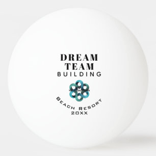 Dream Team Building Logo Company Logo Ping Pong Ball