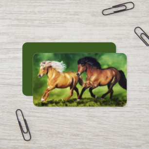 Dream Team Icelandic Horses  Business Card