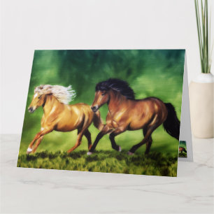 Dream Team-Icelandic Horses Card