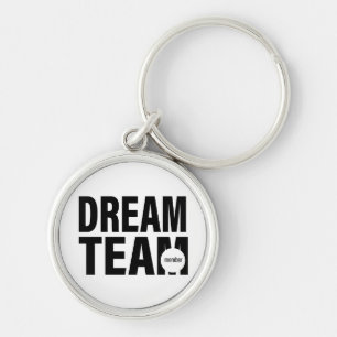 Dream Team. Member Keychain