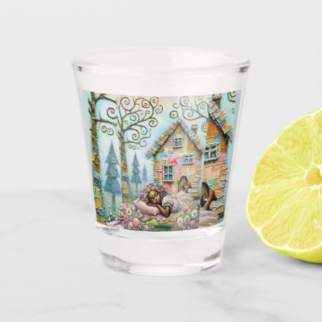Dream Time Shot Glass (Front)