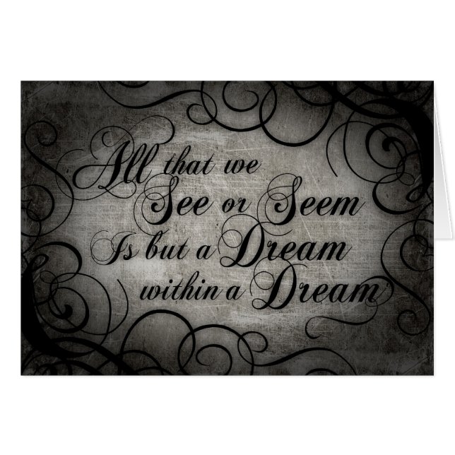 Dream Within A Dream (Front Horizontal)