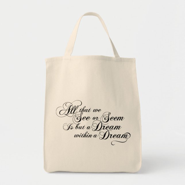 Dream Within A Dream Tote Bag (Front)