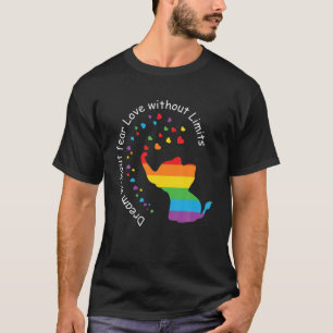 Dream Without Fear Love Without Limit Elephant Hea T-Shirt