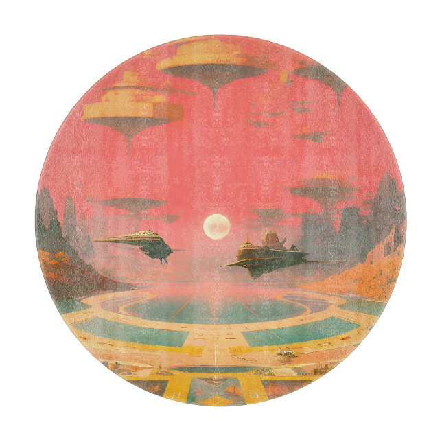 Dream World Cutting Board (Front)