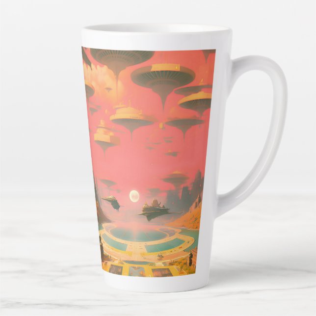 Dream World Latte Mug (Right)