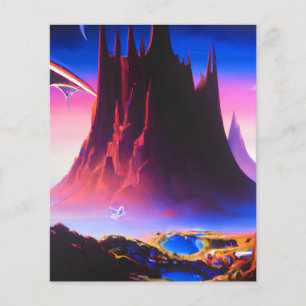 Dream World Oil Painting Flyer