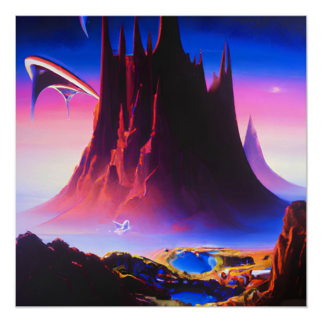 Dream World Oil Painting Poster (Front)