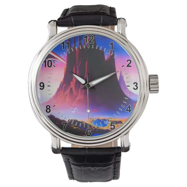 Dream World Oil Painting Watch (Front)