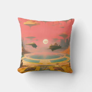 Dream World Throw Pillow