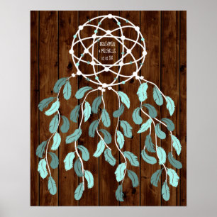 Dreamcatcher -50 Signature Guest Book Alternative