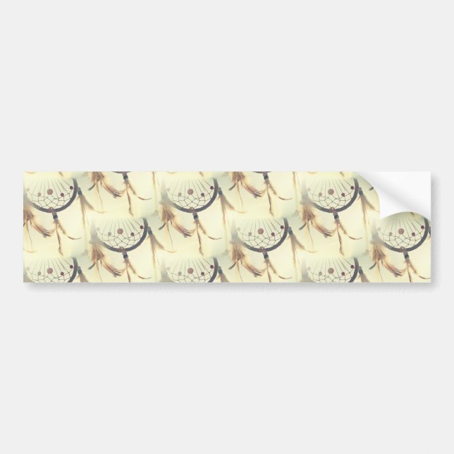 dreamcatcher bumper sticker (Front)