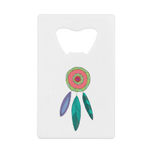 Dreamcatcher Credit Card Bottle Opener