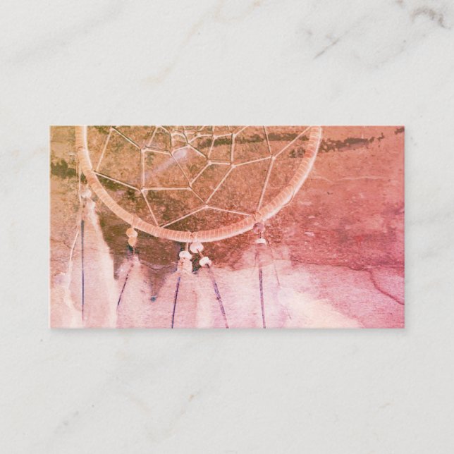 DreamCatcher Dreamcatchers Abstract Business Cards (Front)