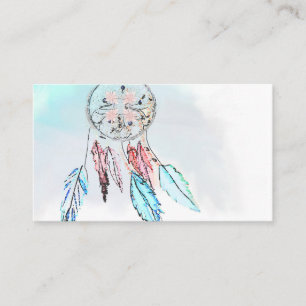 DreamCatcher Dreamcatchers Abstract Business Cards