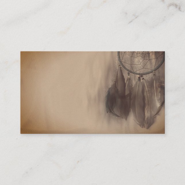 DreamCatcher Dreamcatchers Cartes de visite Abstra (Devant)
