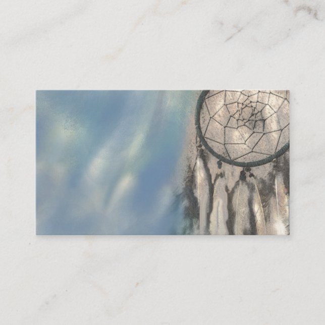 DreamCatcher Dreamcatchers Cartes de visite Abstra (Devant)