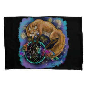 Dreamcatcher Fox Pillowcase