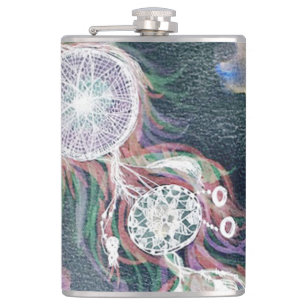 Dreamcatcher Hip Flask