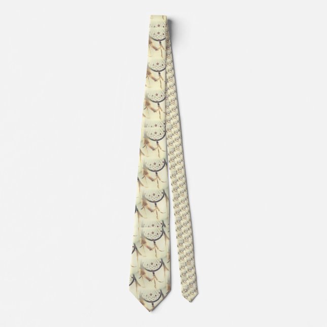 dreamcatcher mens neck tie (Front)