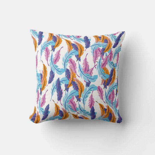 Dreamcatcher Pattern Throw Pillow (Front)