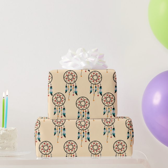 Dreamcatcher Repeat  Wrapping Paper (Party Gifts)