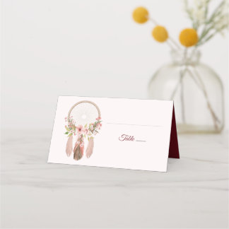 Dreamcatcher | Shabby Chic Réception Cartes de Pla
