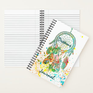 Dreamcatcher splatter journal