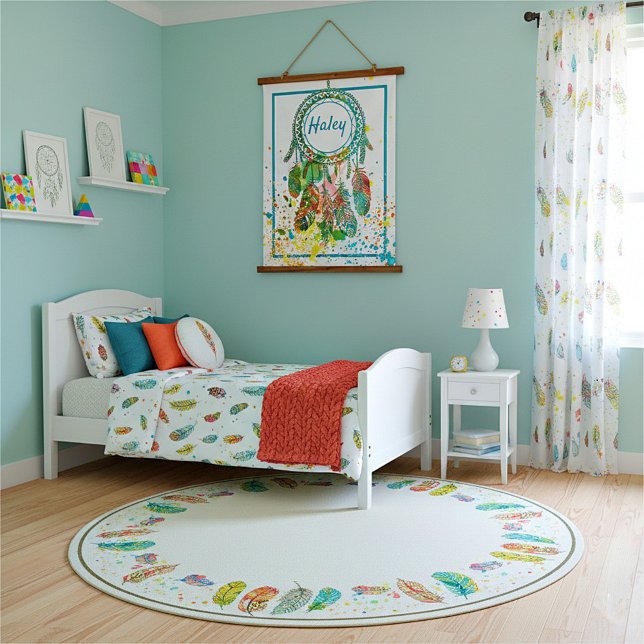 Dreamcatcher splatter personalized  hanging tapestry (Creator Uploaded)