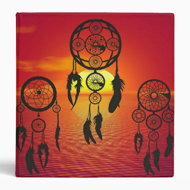 Dreamcatcher Sunset Binder (Front)