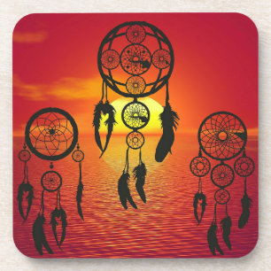 Dreamcatcher Sunset Coaster