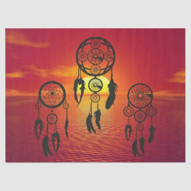 Dreamcatcher Sunset Tissue Paper (Front)